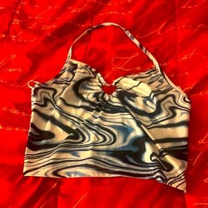 Women’s size medium heart halter top